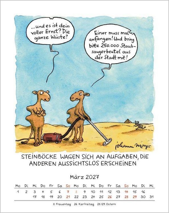 Produktbild: Steinbock 2027