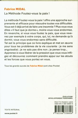 Produktbild: La m&eacute;thode foutez-vous la paix !