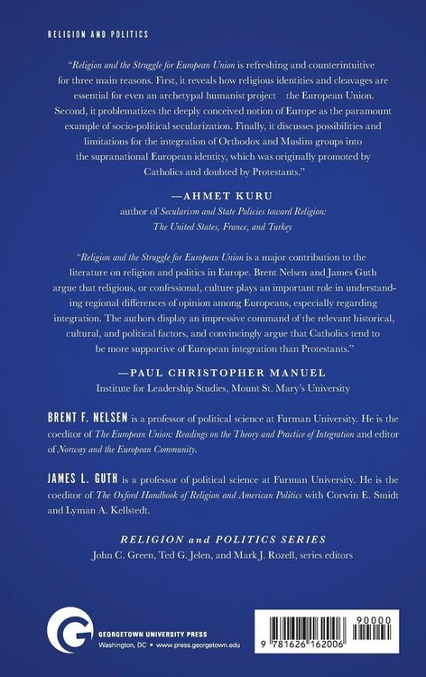 Produktbild: Religion and the Struggle for European Union