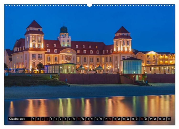 Produktbild: Die Ostseek&uuml;ste in Mecklenburg-Vorpommern (Wandkalender 2026 DIN A2 quer), CALVENDO Monatskalender
