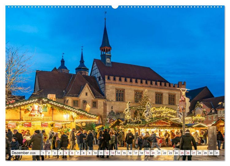 Produktbild: Niedersachsen - G&ouml;ttingen (hochwertiger Premium Wandkalender 2026 DIN A2 quer), Kunstdruck in Hochglanz