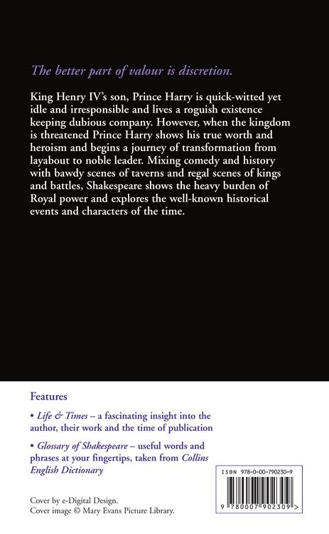 Produktbild: Classics Henry Iv Part I and P