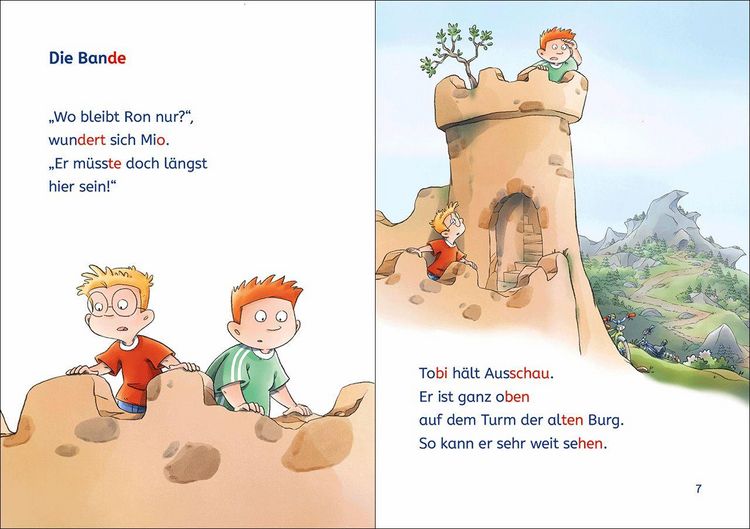 Produktbild: Lesel&ouml;wen 1. Klasse - Die Jungs-Bande auf Spurensuche