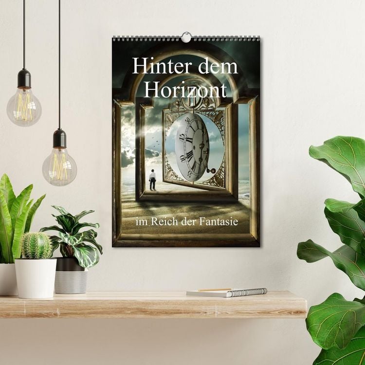 Produktbild: Hinter dem Horizont im Reich der Fantasie (Wandkalender 2027 DIN A3 hoch), CALVENDO Monatskalender