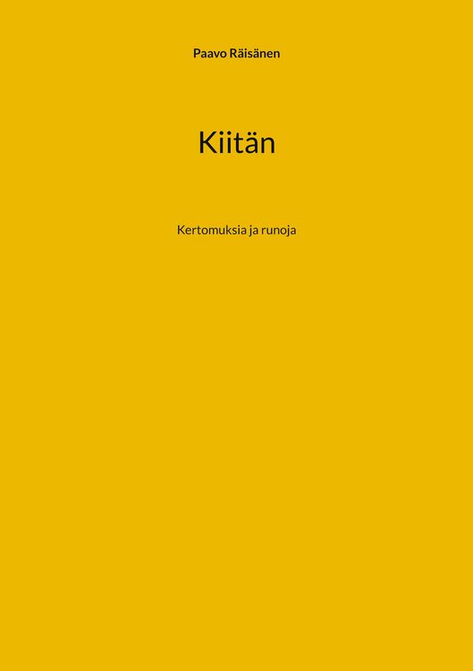 Produktbild: Kiit&auml;n