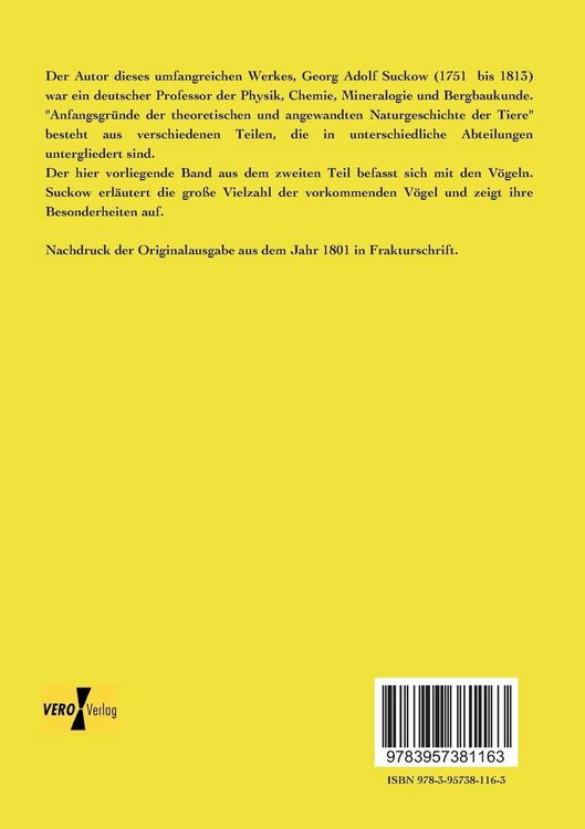 Produktbild: Anfangsgr&uuml;nde der theoretischen und angewandten Naturgeschichte der Tiere