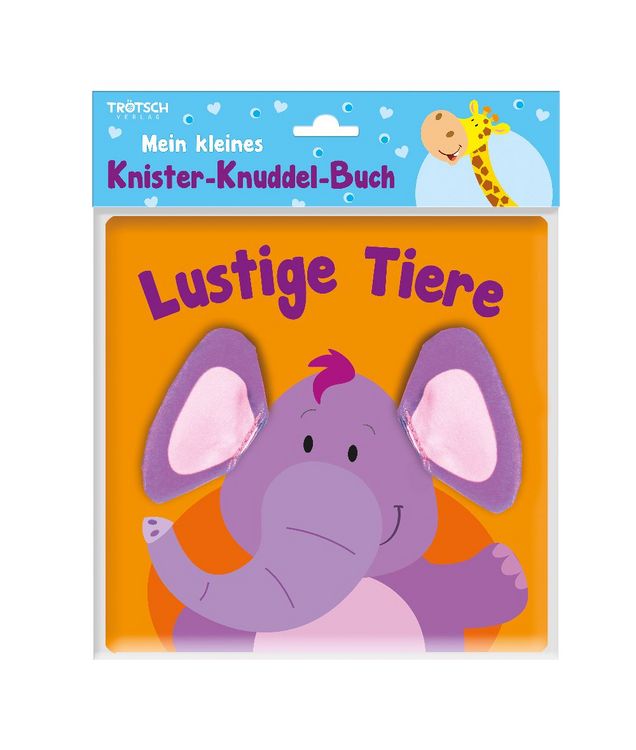 Produktbild: Tr&ouml;tsch Mein kleines Knister Knuddelbuch Lustige Tiere