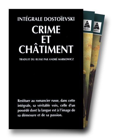 Produktbild: Crime et ch&acirc;timent coffret 2 volumes