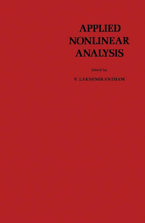 Produktbild: Applied Nonlinear Analysis