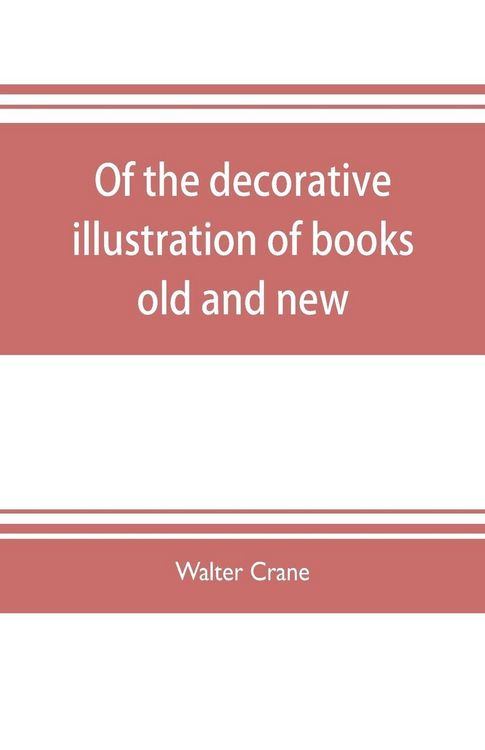 Produktbild: Of the decorative illustration of books old and new