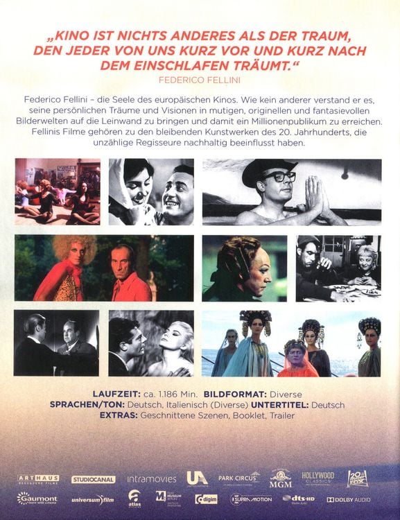 Produktbild: Federico Fellini Edition [9 BRs]