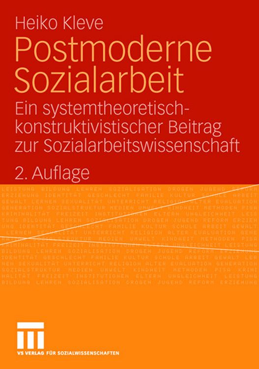 Produktbild: Postmoderne Sozialarbeit