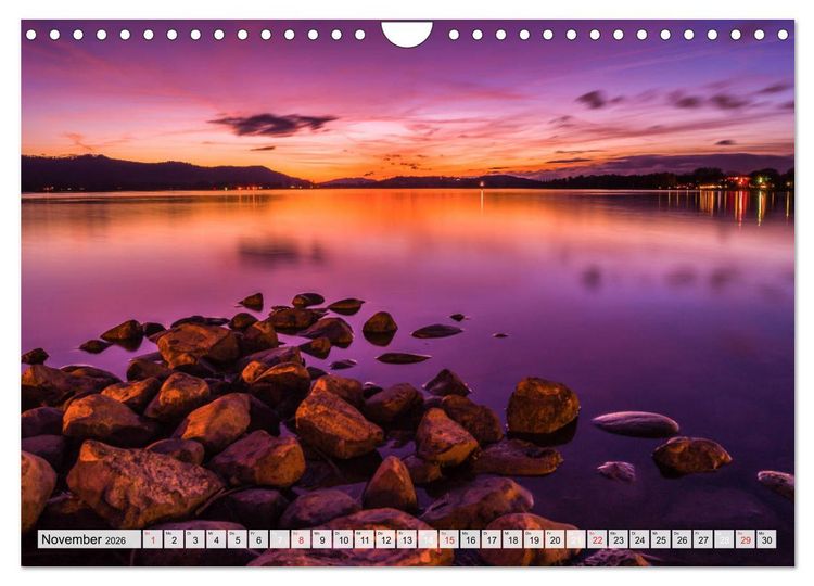 Produktbild: Auszeit Bodensee (Wandkalender 2026 DIN A4 quer), CALVENDO Monatskalender