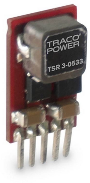 Produktbild: TracoPower TSR 3-1250 DC/DC-Wandler, Print 12 V/DC 6 V/DC 3 A Anzahl Ausg&auml;nge: 1 x Inhalt 1 St.