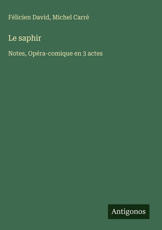 Produktbild: Le saphir