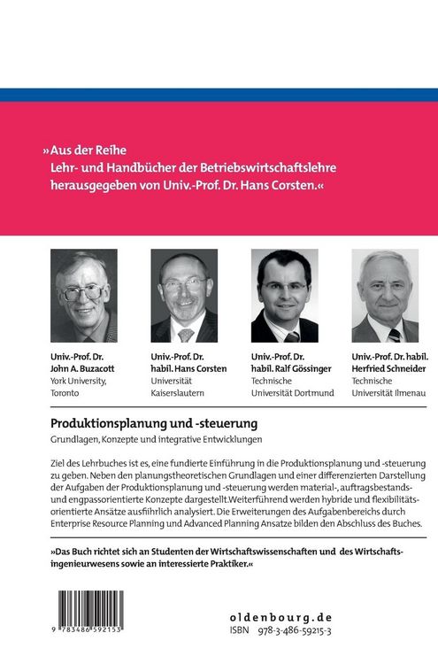 Produktbild: Produktionsplanung und -steuerung
