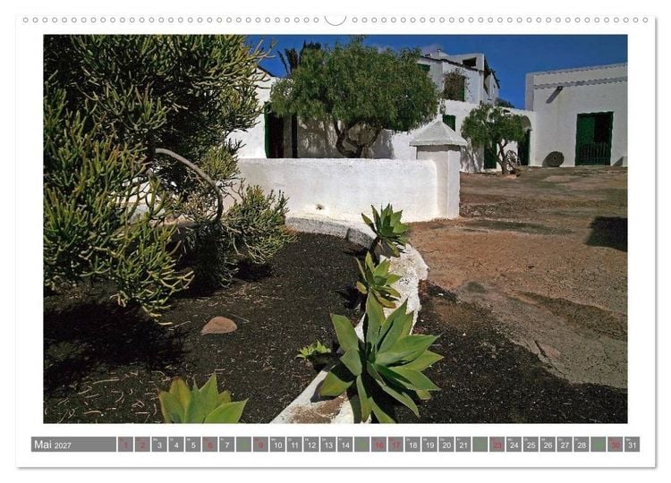 Produktbild: Aus dem Meer geboren - Lanzarote (hochwertiger Premium Wandkalender 2027 DIN A2 quer), Kunstdruck in Hochglanz