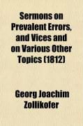 Produktbild: Sermons on Prevalent Errors, and Vices and on Various Other Topics (Volume 2)