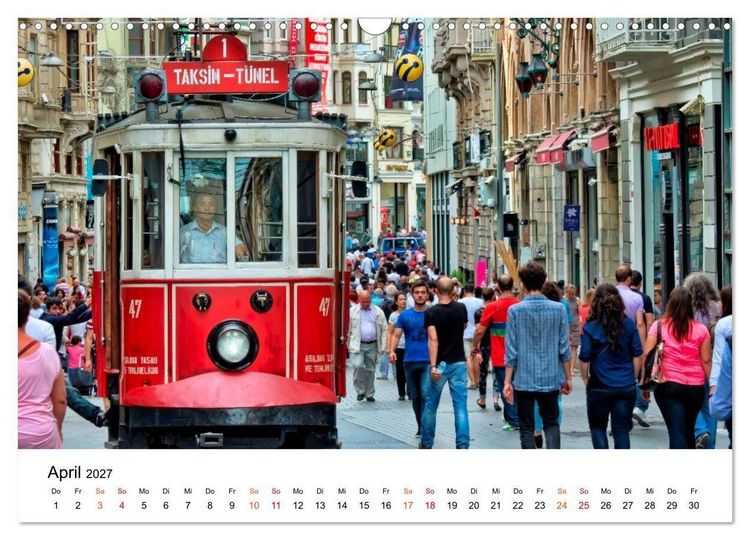 Produktbild: TRAM CLASSICS - Stra&szlig;enbahn Nostalgie (Wandkalender 2027 DIN A3 quer), CALVENDO Monatskalender