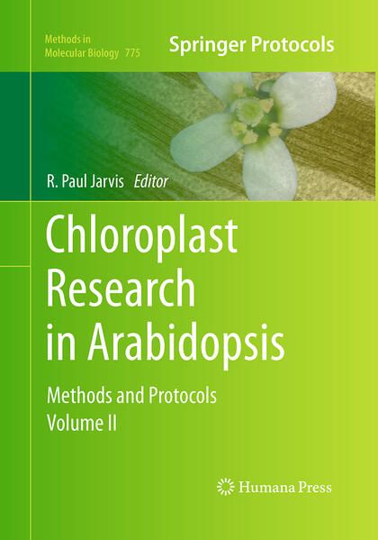 Produktbild: Chloroplast Research in Arabidopsis