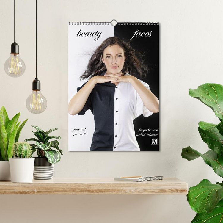 Produktbild: beauty faces - fotografien von michael allmaier (Wandkalender 2026 DIN A3 hoch), CALVENDO Monatskalender