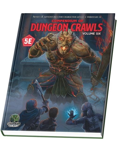 Produktbild: Compendium of Dungeon Crawls #6: A Compilation of Adventures