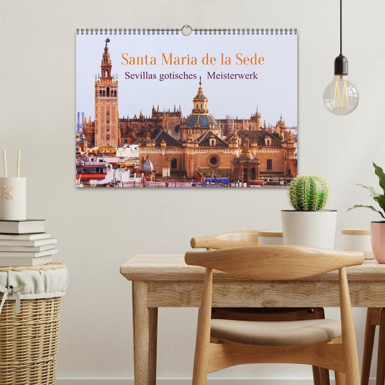 Produktbild: Santa Mar&iacute;a de la Sede (Wandkalender 2026 DIN A3 quer), CALVENDO Monatskalender