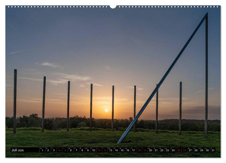 Produktbild: Halden-Hopping (Wandkalender 2026 DIN A2 quer), CALVENDO Monatskalender
