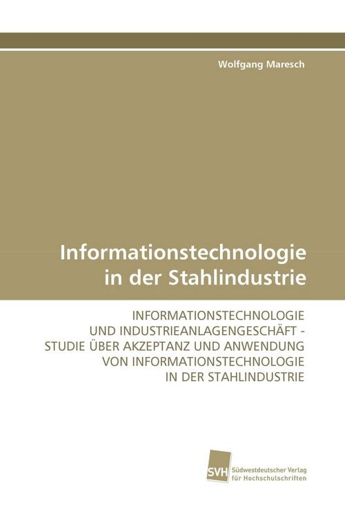 Produktbild: Informationstechnologie in der Stahlindustrie