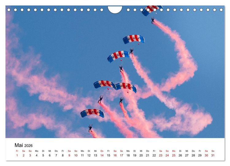 Produktbild: Milit&auml;rflieger (Wandkalender 2026 DIN A4 quer), CALVENDO Monatskalender