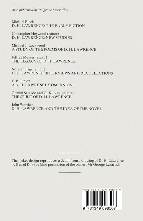 Produktbild: D. H. Lawrence in the Modern World