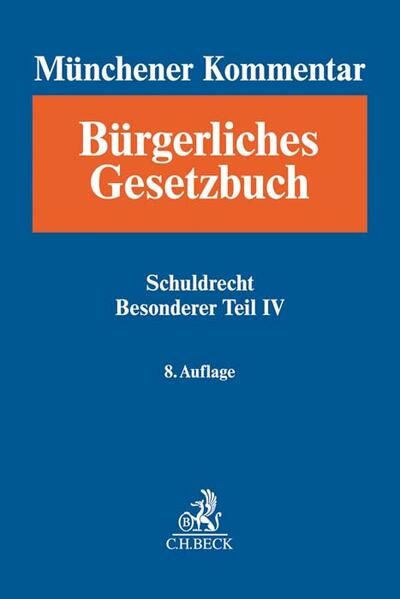Produktbild: M&uuml;nchener Kommentar zum B&uuml;rgerlichen Gesetzbuch Bd. 7: Schuldrecht Besonderer Teil IV &sect;&sect; 705-853, PartGG, ProdHaftG