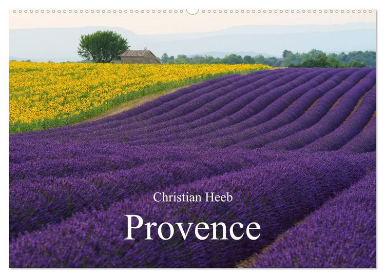 Produktbild: Provence von Christian Heeb (Wandkalender 2026 DIN A2 quer), CALVENDO Monatskalender