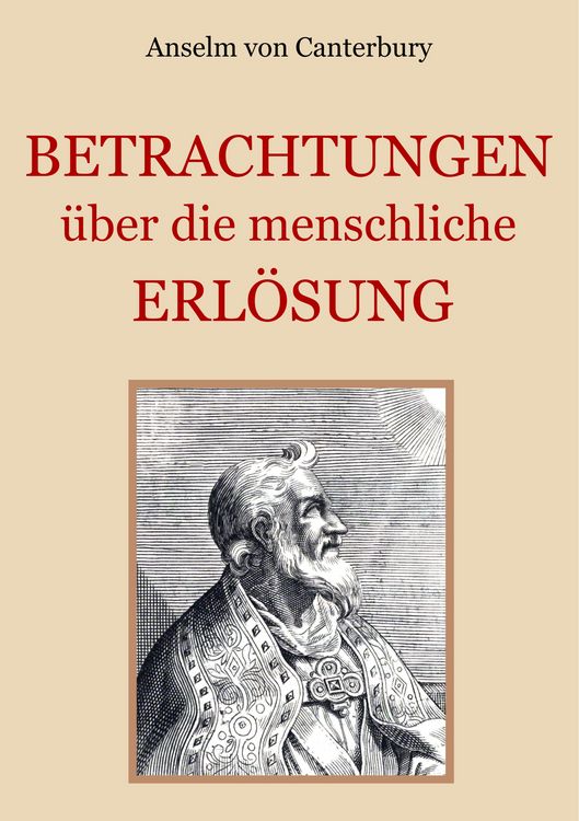 Produktbild: Betrachtungen &uuml;ber die menschliche Erl&ouml;sung
