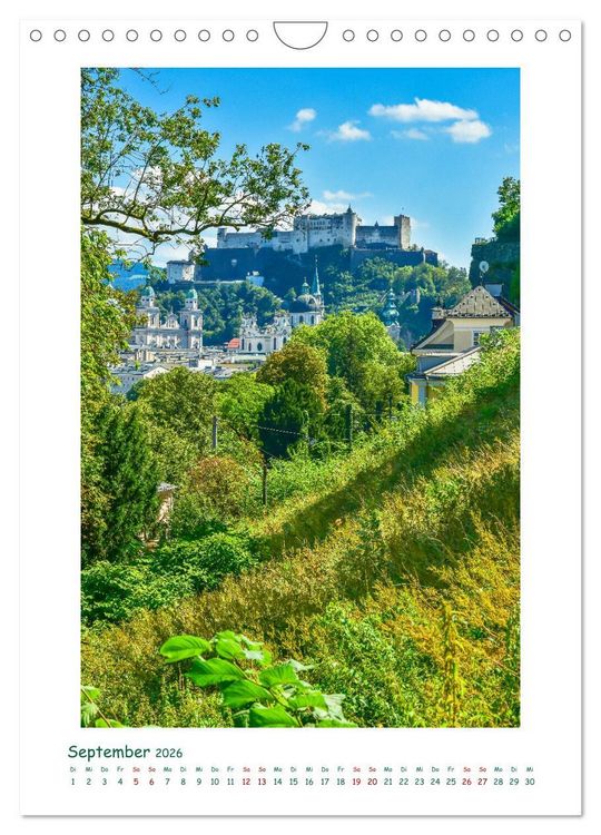 Produktbild: Salzburg - Gesichter einer Stadt (Wandkalender 2026 DIN A4 hoch), CALVENDO Monatskalender