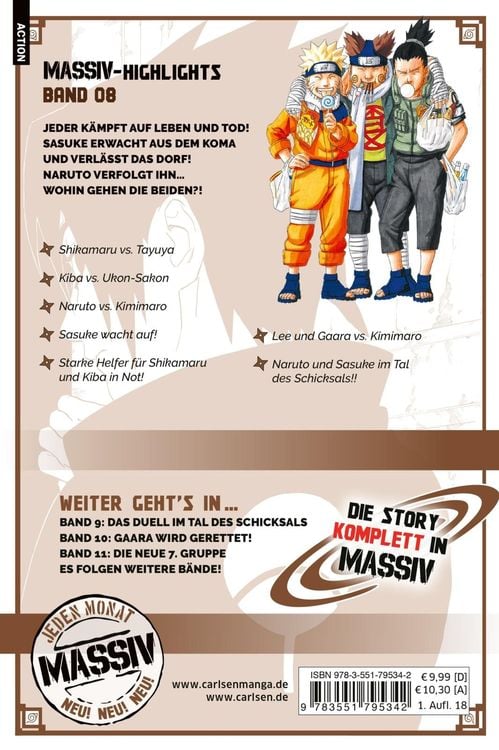 Produktbild: Naruto Massiv 8