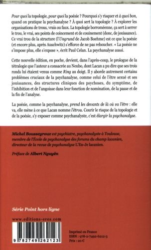 Produktbild: Au risque de la topologie et de la po&eacute;sie : &eacute;largir la psychanalyse