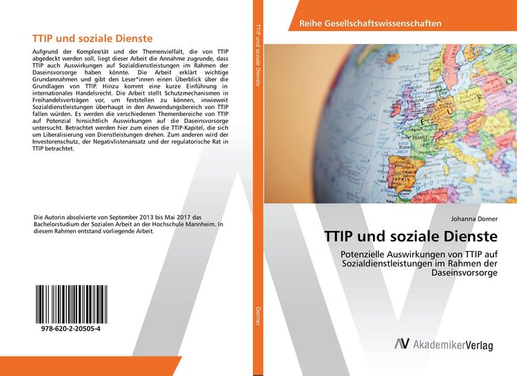 Produktbild: TTIP und soziale Dienste