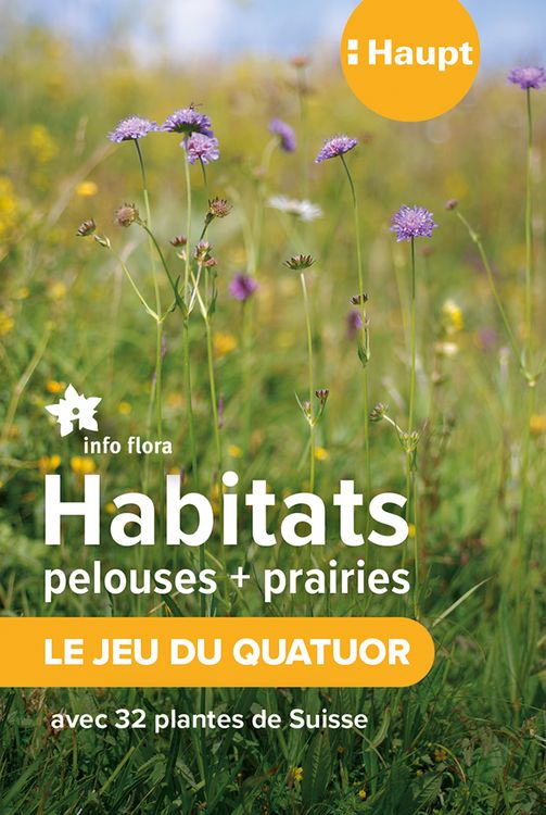 Produktbild: Habitats pelouses et prairies &ndash; le jeu du quatuor