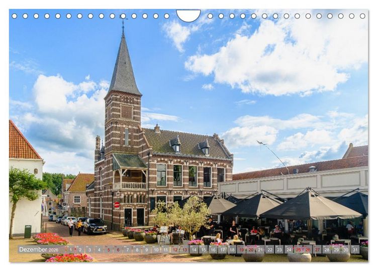 Produktbild: Ein Blick auf Edam (Wandkalender 2026 DIN A4 quer), CALVENDO Monatskalender