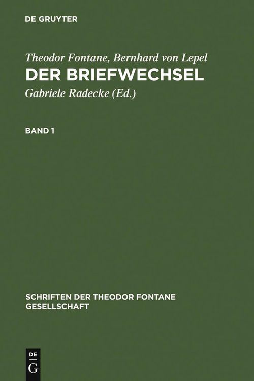 Produktbild: Der Briefwechsel. 2 B&auml;nde