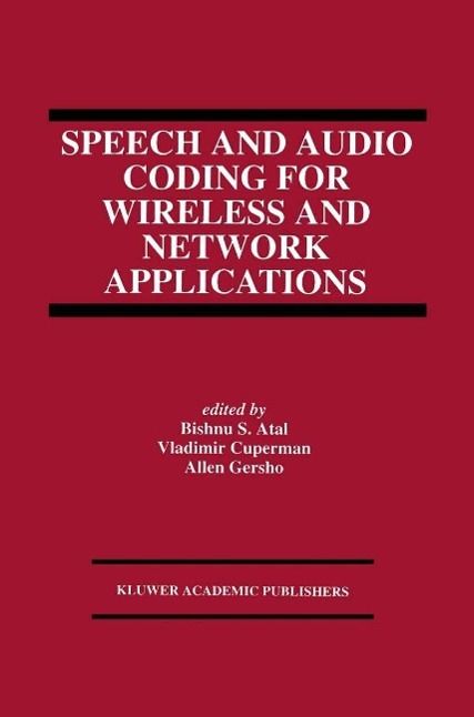 Produktbild: Speech and Audio Coding for Wireless and Network Applications