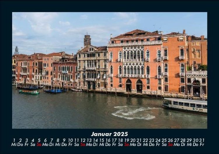 Produktbild: Venedig 2025 Fotokalender DIN A5
