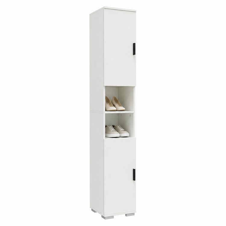 Produktbild: Holz schmaler Schuhschrank Dielenm&ouml;bel Gados M