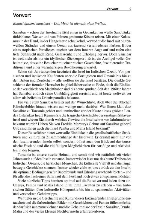 Produktbild: TRESCHER Reisef&uuml;hrer Sansibar