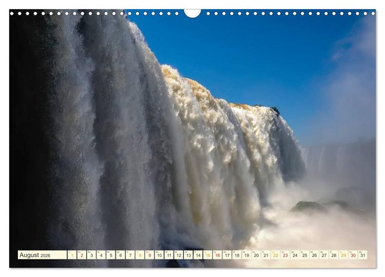 Produktbild: Iguazu Wasserf&auml;lle - S&uuml;damerika (Wandkalender 2026 DIN A3 quer), CALVENDO Monatskalender