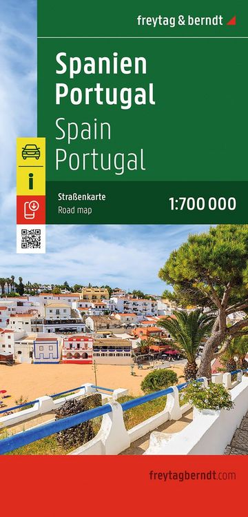 Produktbild: freytag & berndt Stra&szlig;enkarte Spanien - Portugal 1:700.000