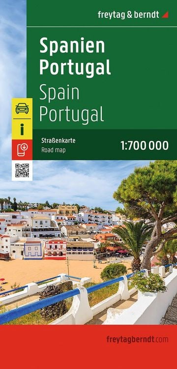 Produktbild: Freytag & berndt Stra&szlig;enkarte Spanien - Portugal 1:700.000