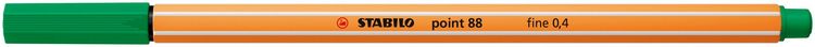 Produktbild: STABILO Fineliner -   point 88 - Einzelstift - gr&uuml;n