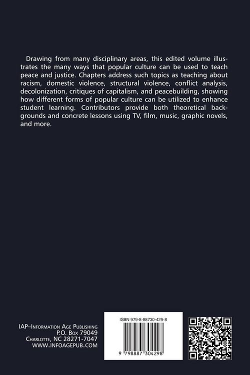 Produktbild: Teaching Peace Through Popular Culture, 2nd Edition